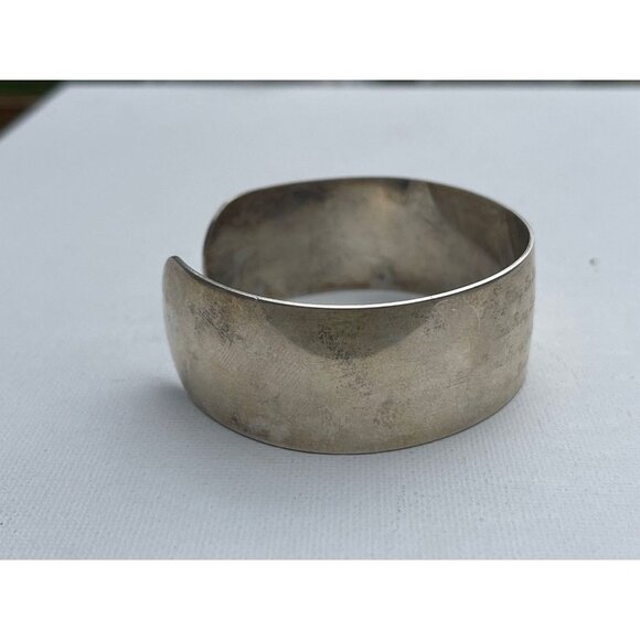 Vintage Lord of the Rings J R R Tolkien Quote Cuff Bracelet - Sterling Silver - Picture 2 of 4